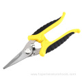 Non-slip handle Stainless steel garden scissors pruning